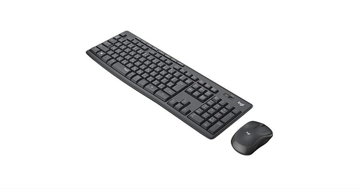 ロジクール ワイヤレスマウス キーボード セット MK295GP 静音