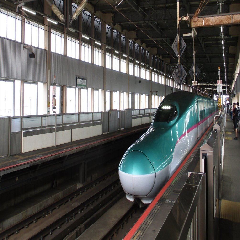 夜行新幹線計画の名残が残る水沢江刺駅｜第一場内