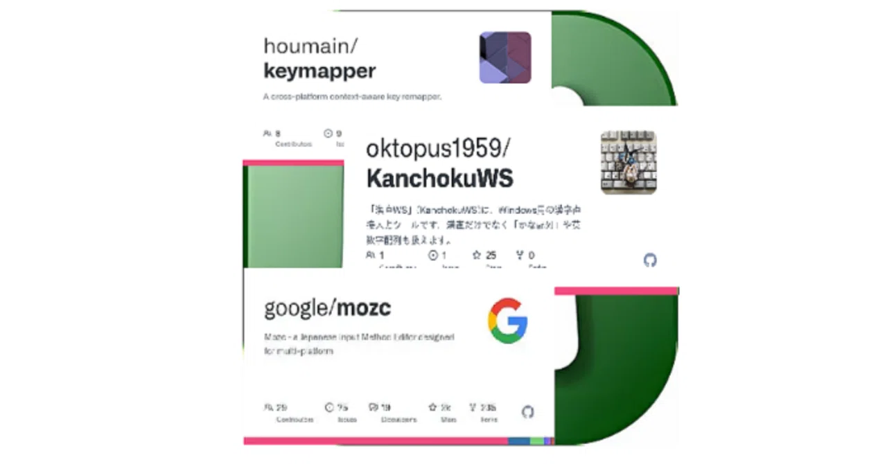 かな入力の実装プラットフォーム｜ラクダエン