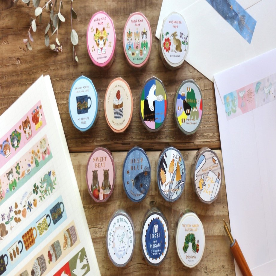 2025 秋の新作④ 箔押しマスキングテープ｜表現社 cozyca products