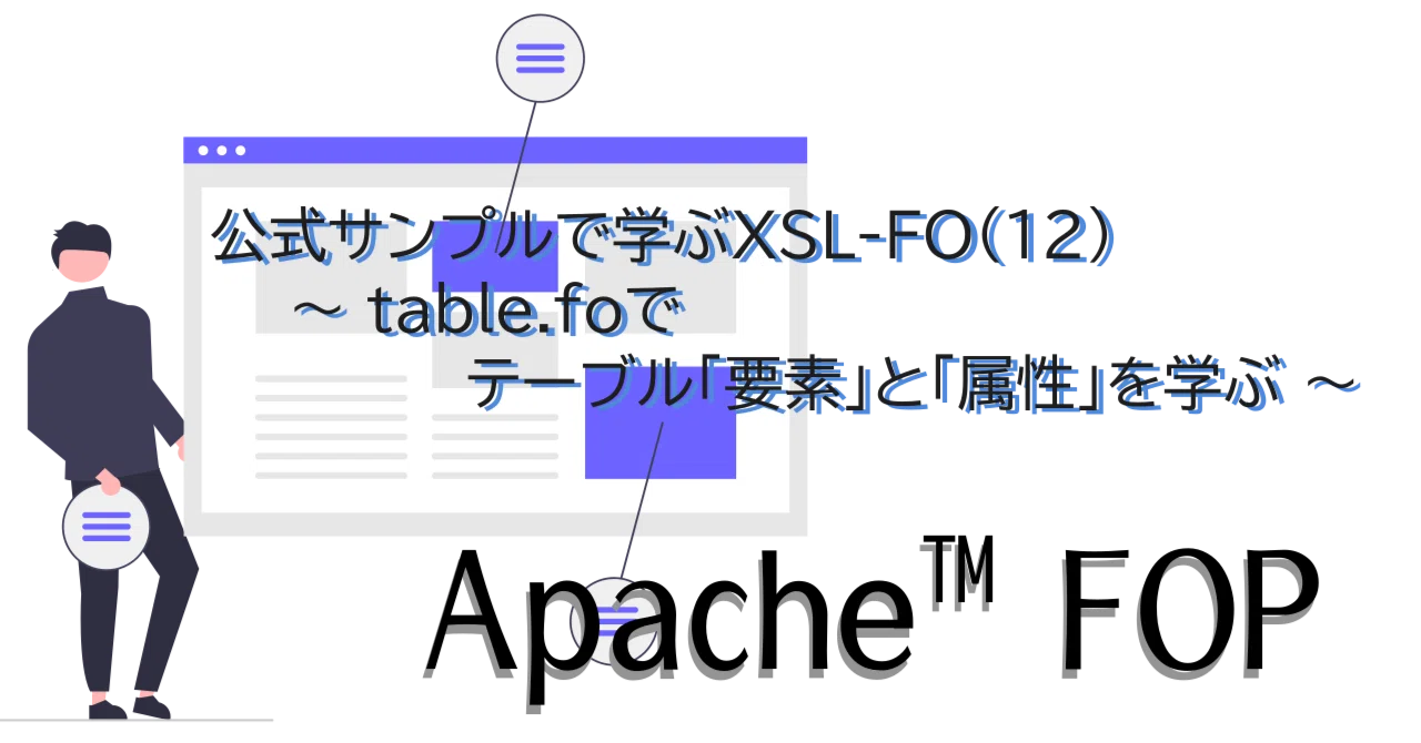 [Apache FOP] Learning XSL-FO through Official Samples (12) - Learning ...