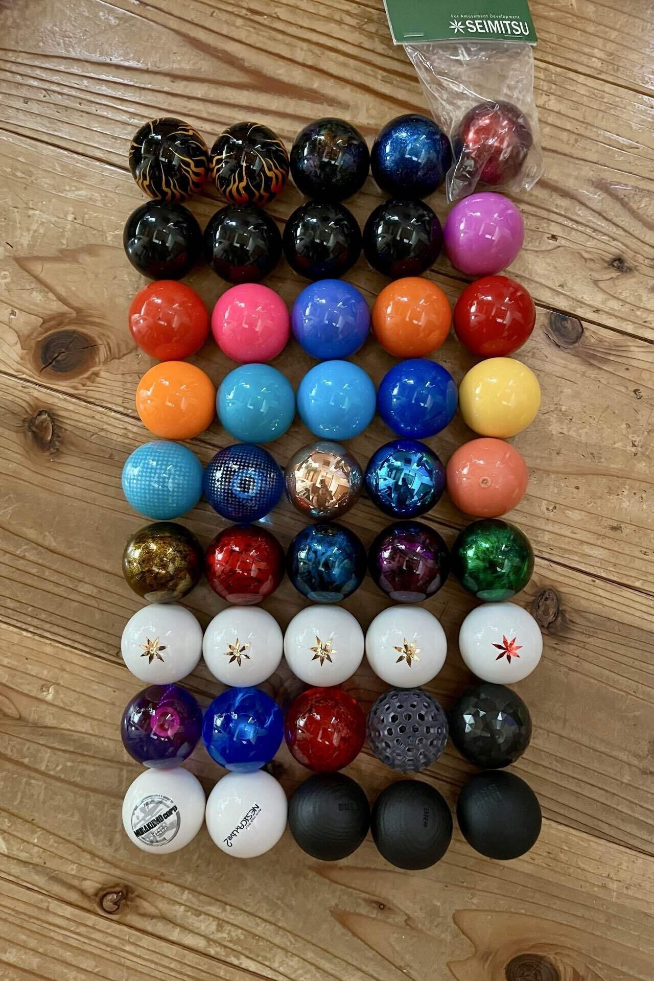 アケコンのパーツ、レバーボールを数えてみた 097｜774