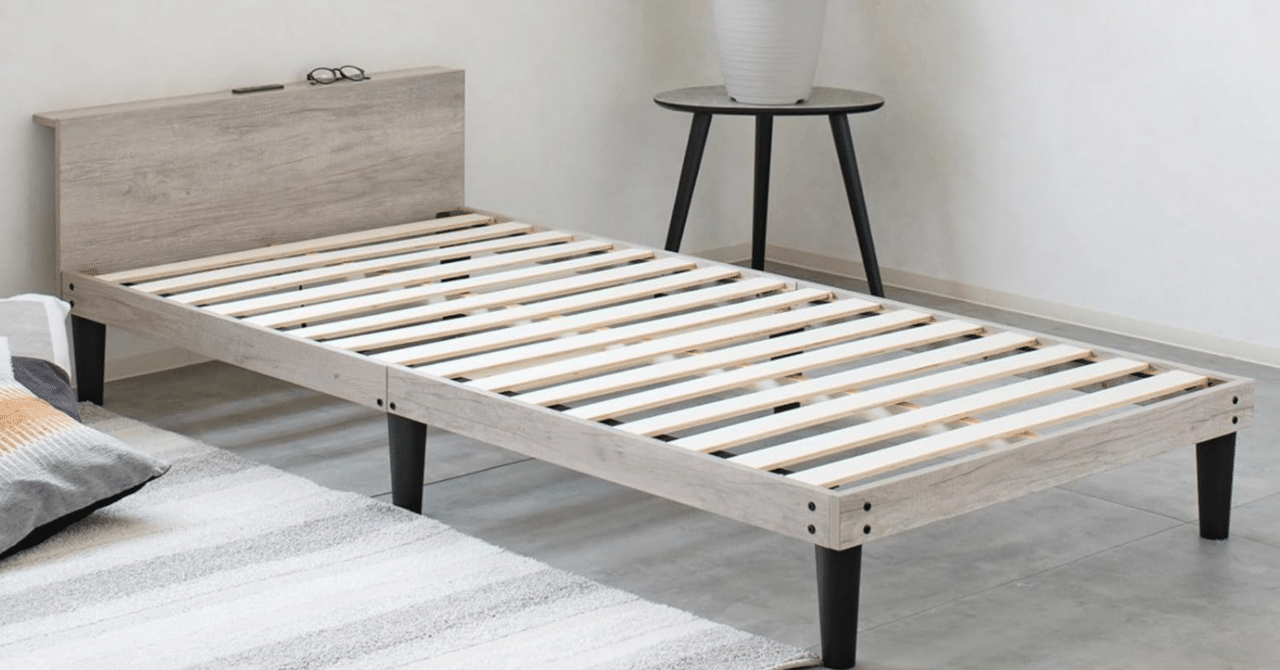 Major In Life ベッド ベッドフレーム シングルベッド グレー Amazon｜Major In Life ベッド 宮付き ベッドフレーム 宮棚付き