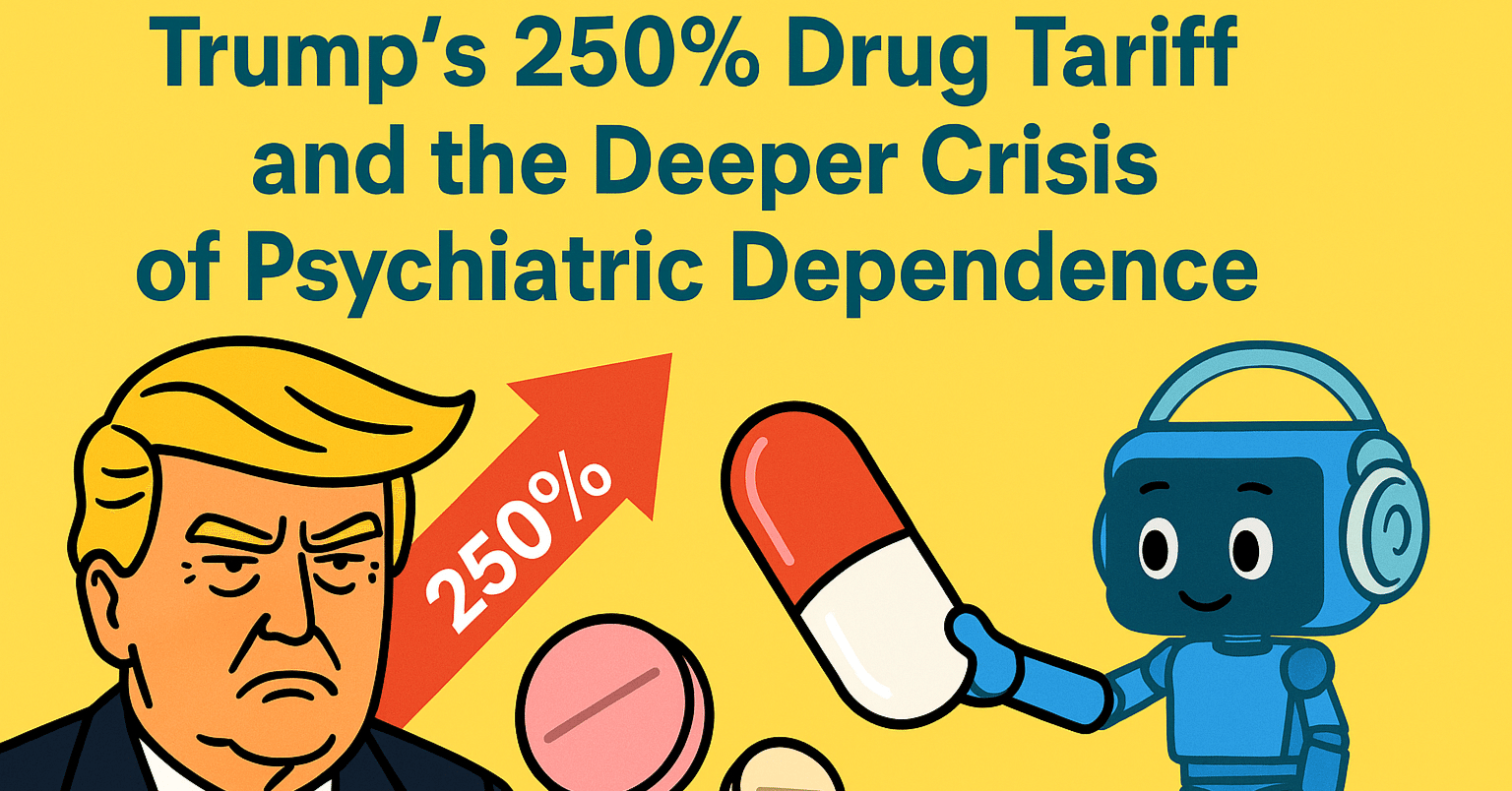 第1回】精神薬に250％の関税 トランプの狙いと本音｜月崎時央 編集