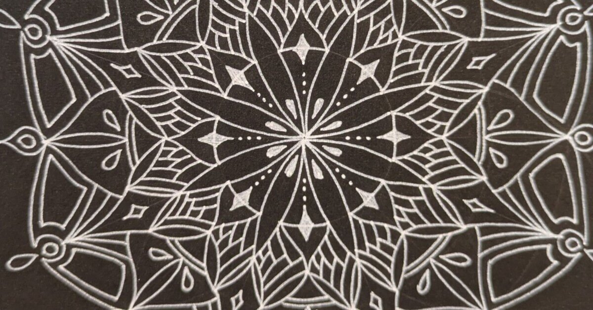 16等分線の曼荼羅｜曼荼羅音楽堂