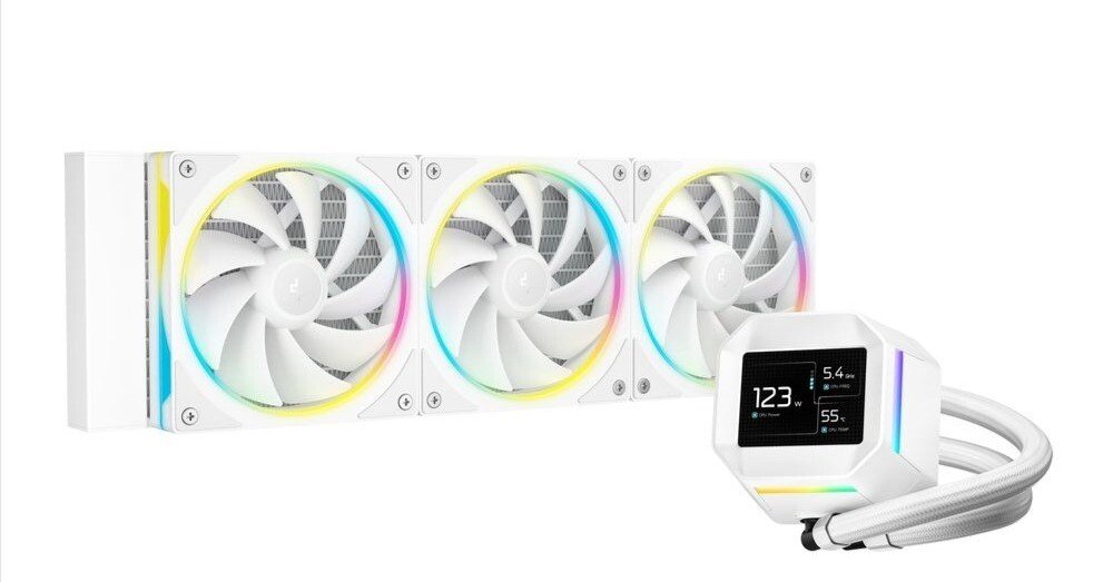 オプション　水冷クーラー白に変更 Corsairからフルホワイトの240サイズ簡易水冷CPUクーラー「Corsair