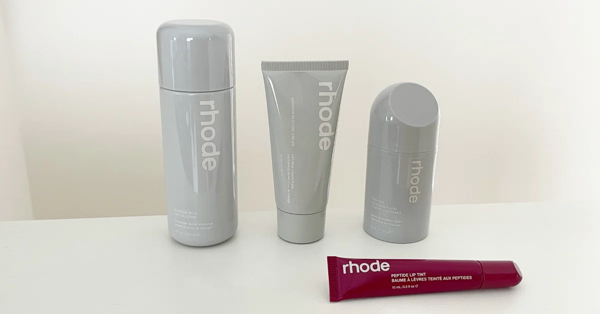 Sページ Rhode 商品2点 ヘイリー・ビーバーのスキンケア哲学を反映する処方、「Rhode」の急激