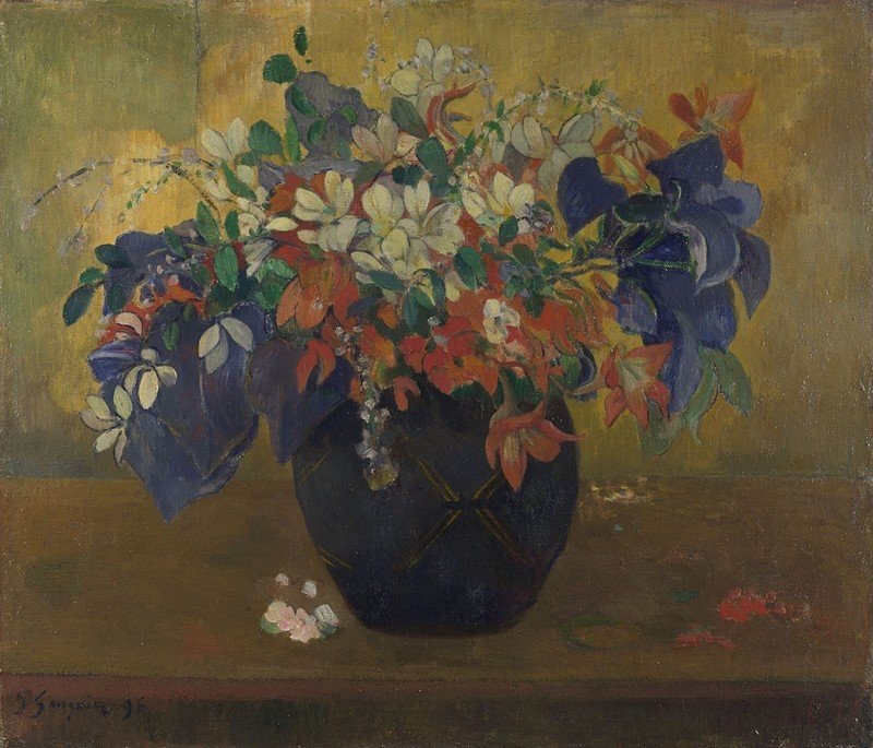 Art｜ゴーガン《花瓶の花》 静物画の楽しみ方｜江六前一郎