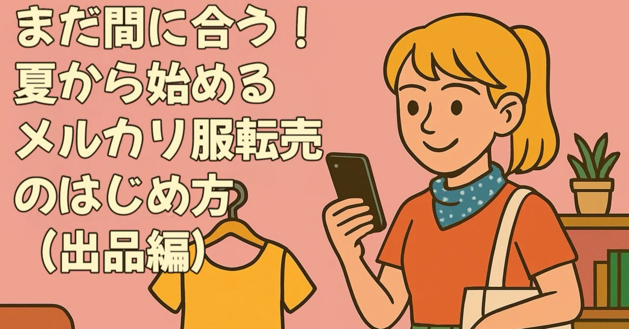 超初心者?レディースアパレルせどりメルカリ出品編｜mi_pon 