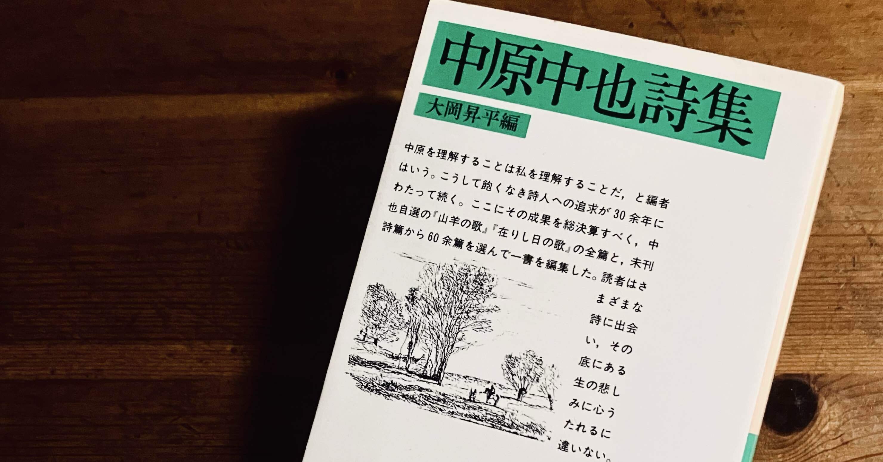 中原中也の詩集『山羊の歌』を中学生にもわかる日本語で読む｜やせのも
