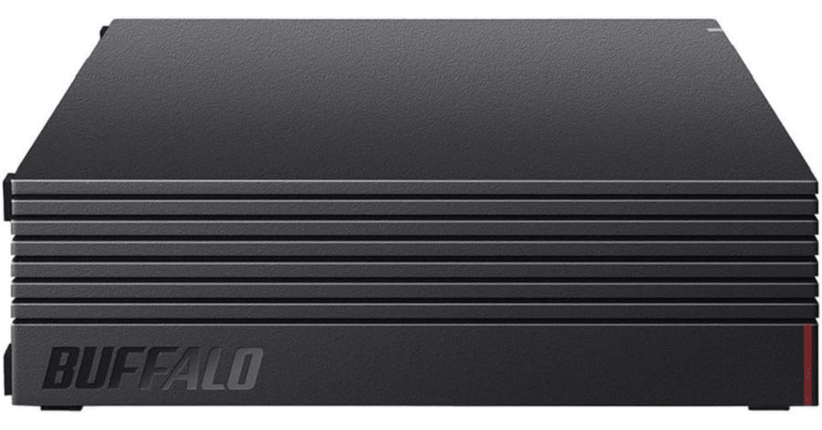 バッファロー製　外付けHDD(4TB) バッファロー 外付けHDD 4TB HD-LE4U3-BB USB3.2（Gen.1）対応