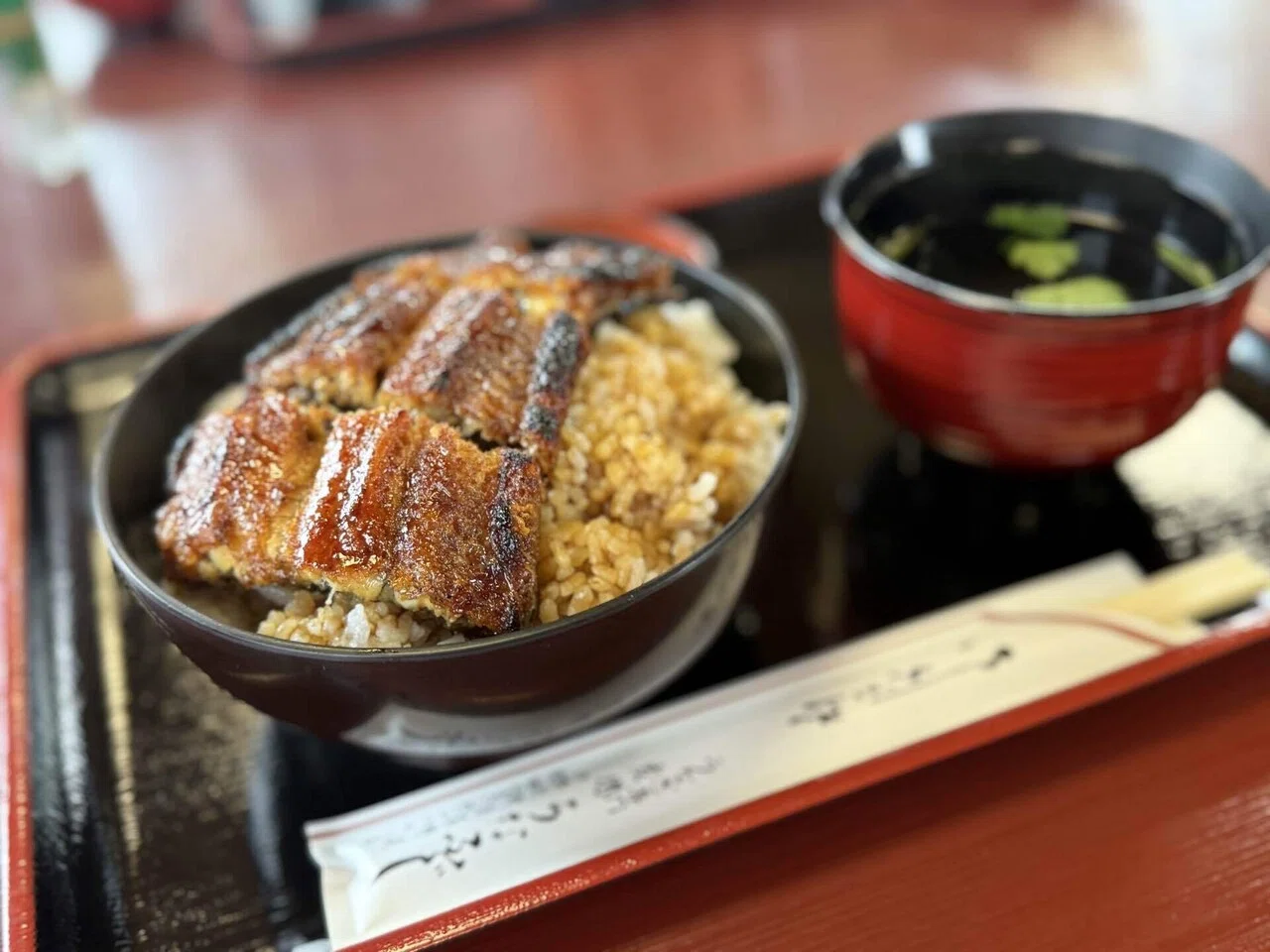 外カリ中ふわっ！真夏のうなふじ鰻丼｜東海グルメ旅ログ｜50代夫婦Shazzan