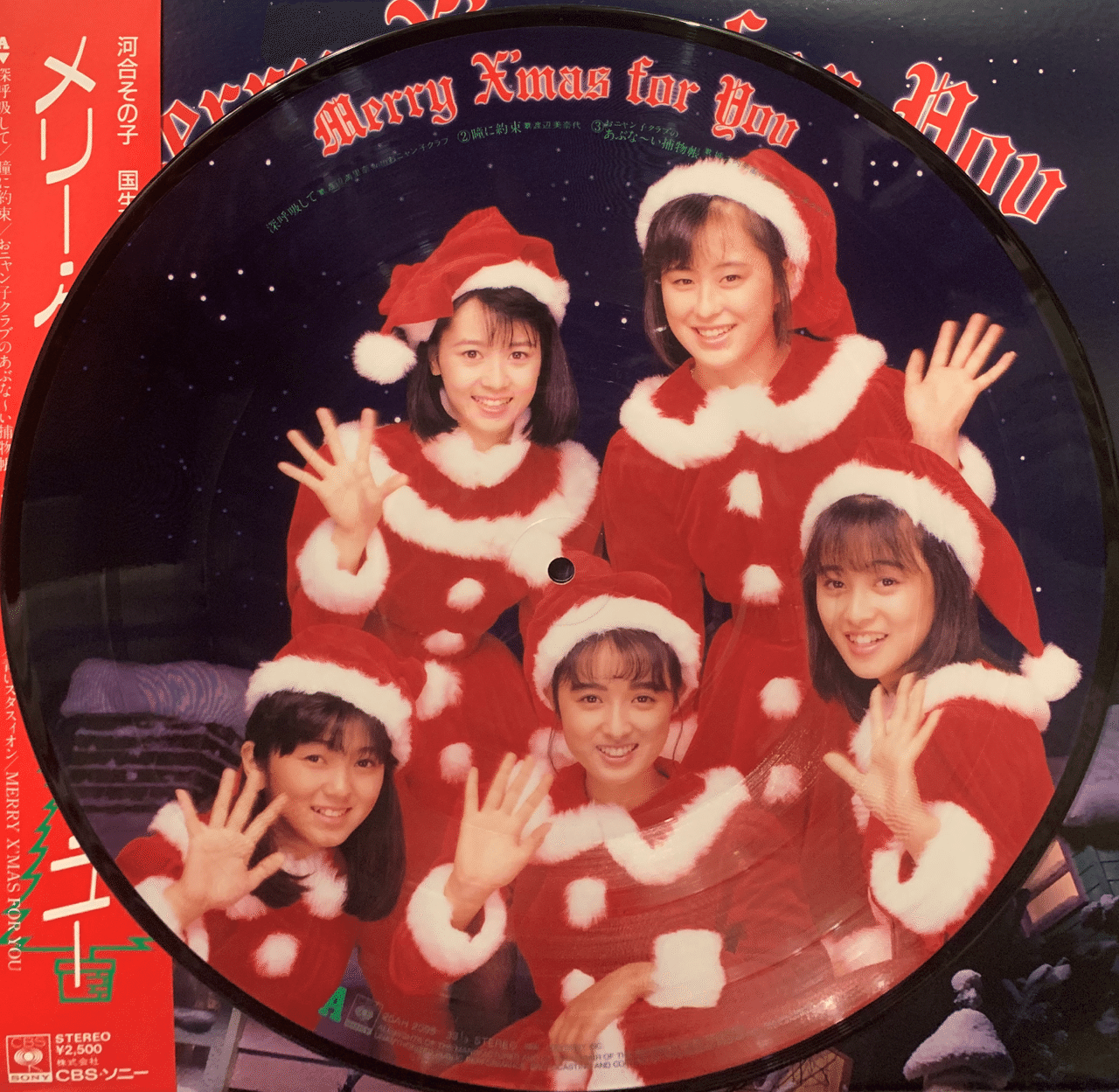 メリー クリスマス フォー ユー 河合その子 国生さゆり 城之内早苗 渡辺美奈代 渡辺満里奈 桔梗の花 도라지 Note