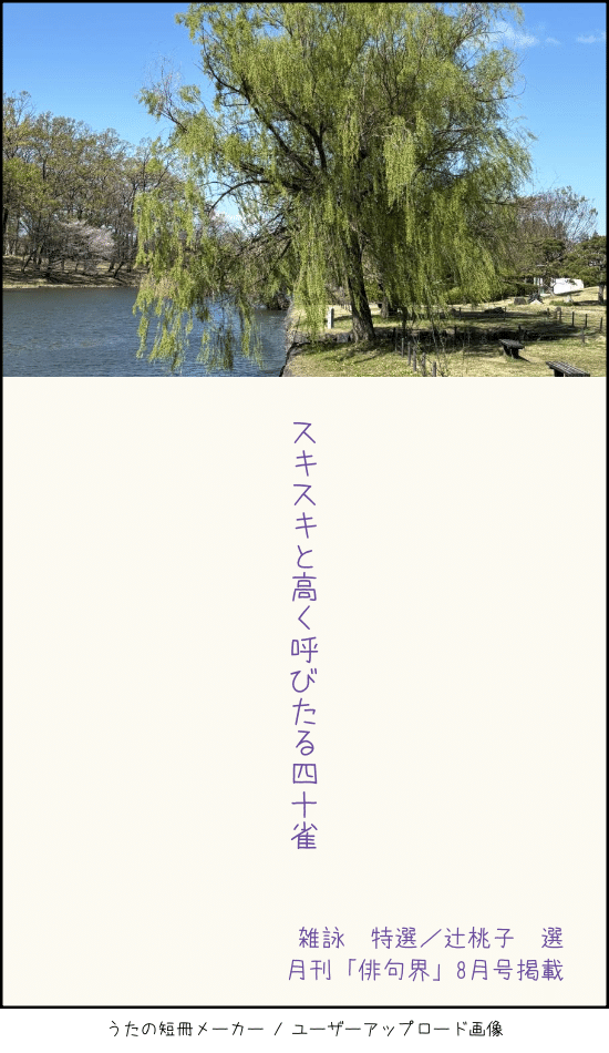 俳句界8月号｜葉音（はのん）