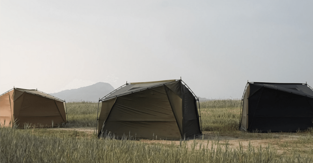 テントバカの新作テント情報(CARGO CONTAINER [CC]SQUARE-X