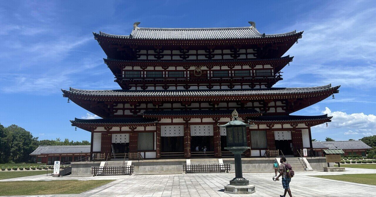 復興した薬師寺の伽藍｜gentle_sakura586