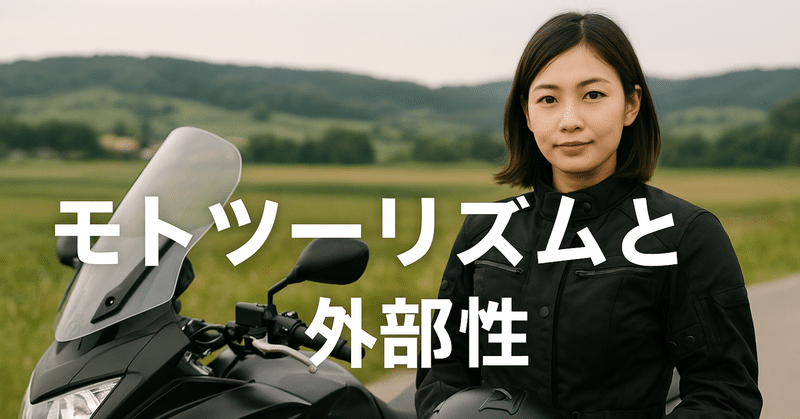 モトツーリズムと外部性 eyecatch