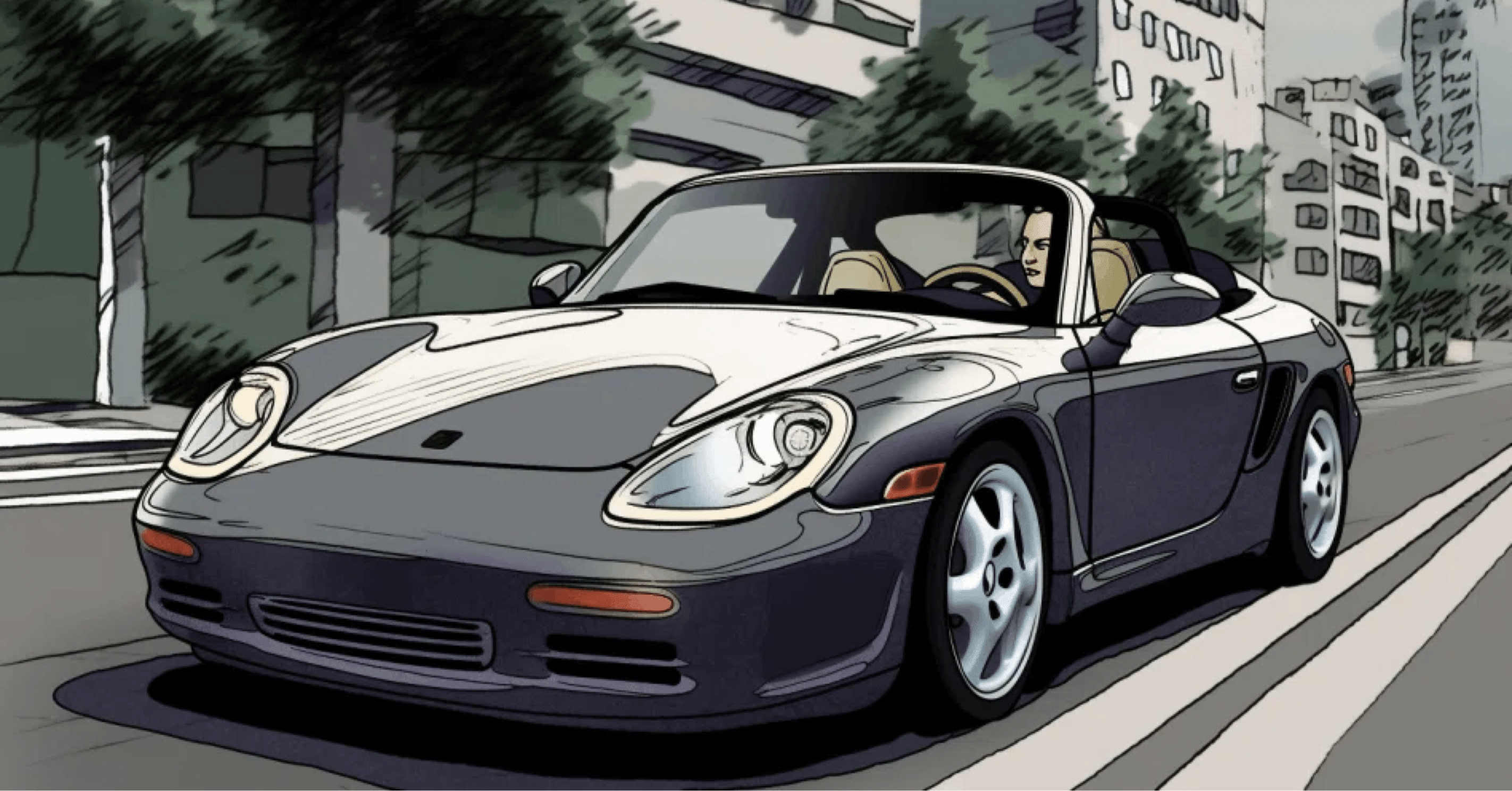 気になる中古車'00ポルシェボクスターMT 3.8万キロ｜アラン藤島