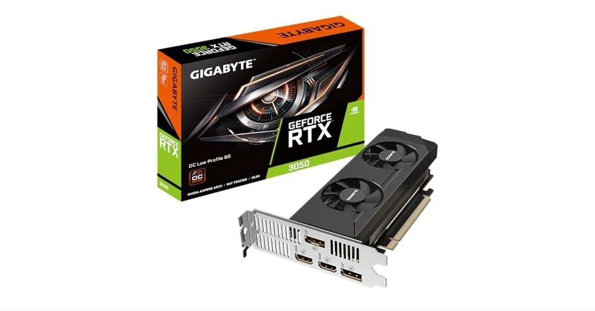 グラフィックボード GeForce RTX 3050 6G GV-N3050OC グラフィックボード GeForce RTX 3050 6G GV-N3050OC-6GL