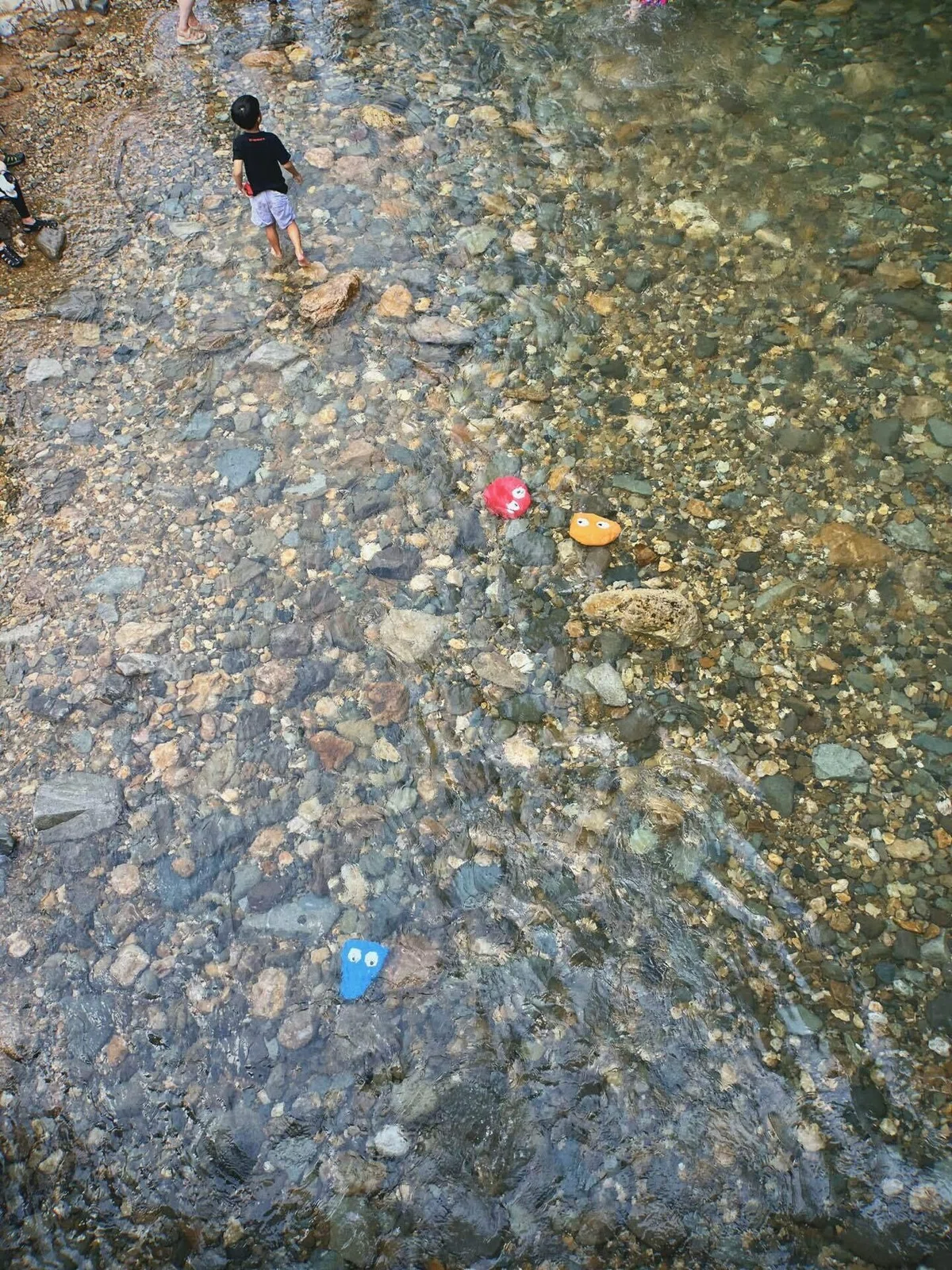 フジロックフェスティバルでの浅貝川の写真