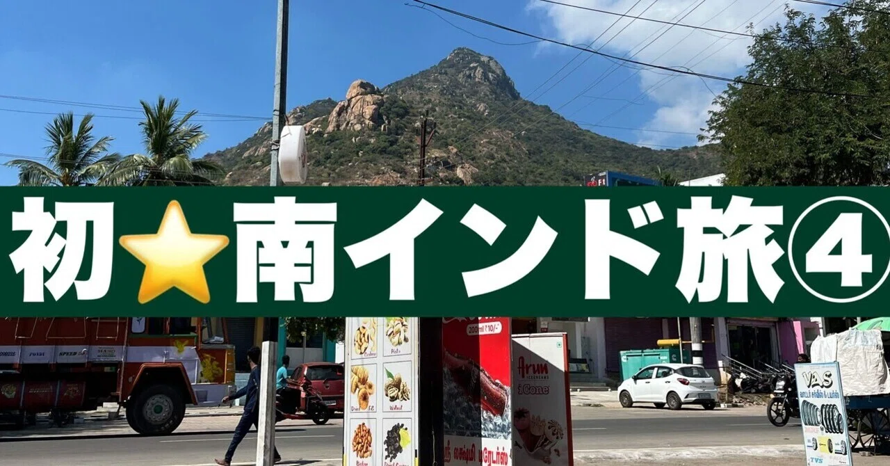 初⭐️南インド旅④ティルバンナマライ｜ホクロ先生のゆるゆる中医薬膳