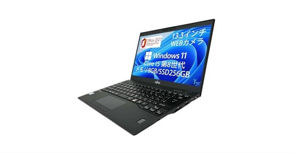 LIFEBOOK UH90/M3 13.3インチ 日本製 富士通、重さ898gで24時間駆動の13.3型ノートPC「LIFEBOOK UH90