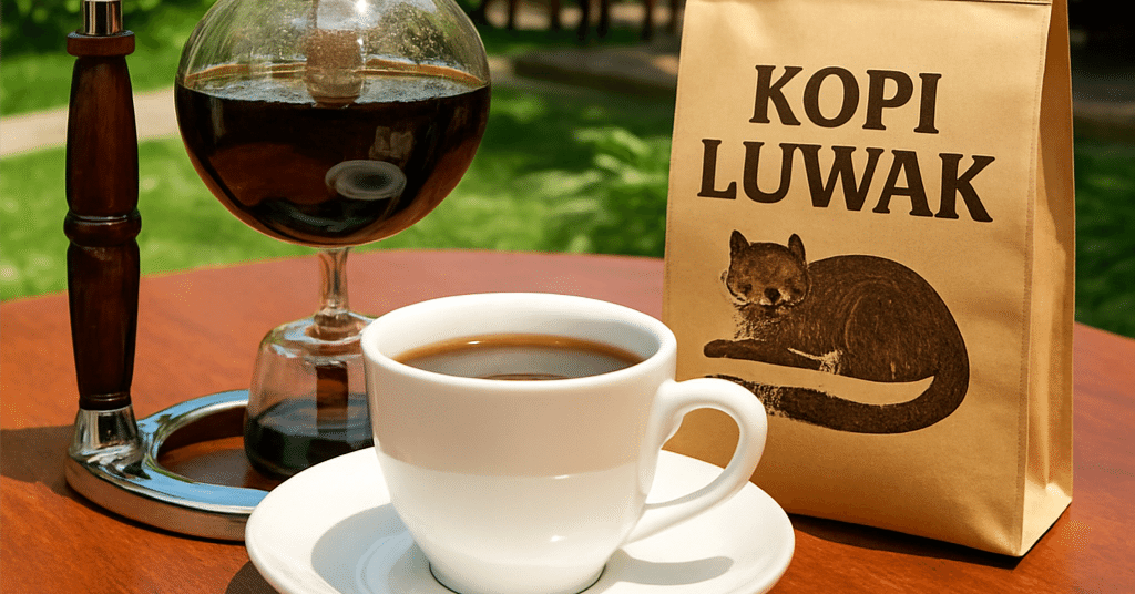 インドネシアで「世界一高価な珈琲」コピ・ルアックを飲んでみた話