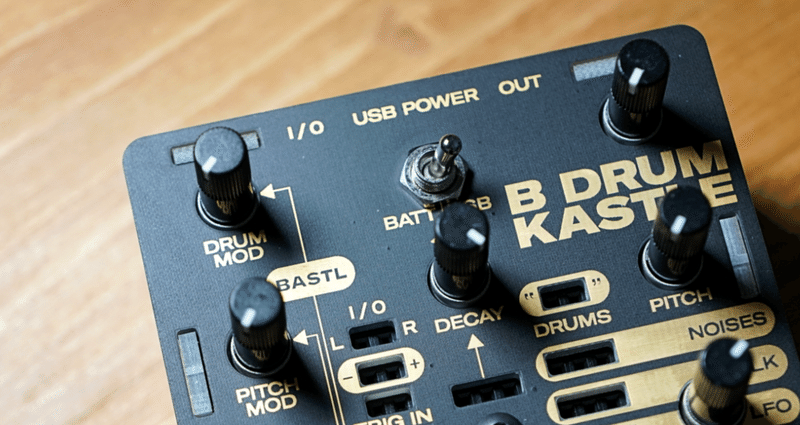 BASTL INSTRUMENTSのKASTLE DRUMモジュラーシンセ KASTLE DRUM｜ぼんちゃん｜note