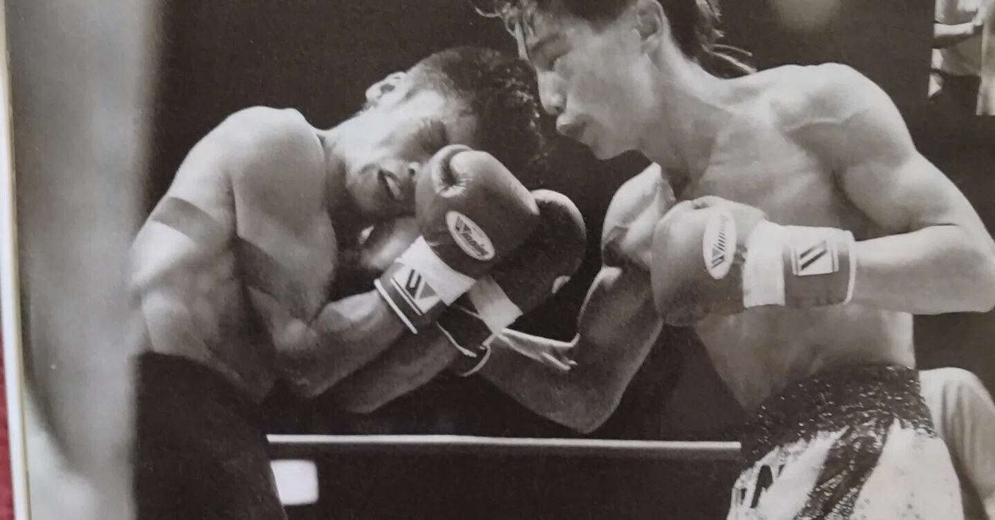 畑山隆則vs堀口昌彰 1994年9月19日『後楽園ホールのベランダより