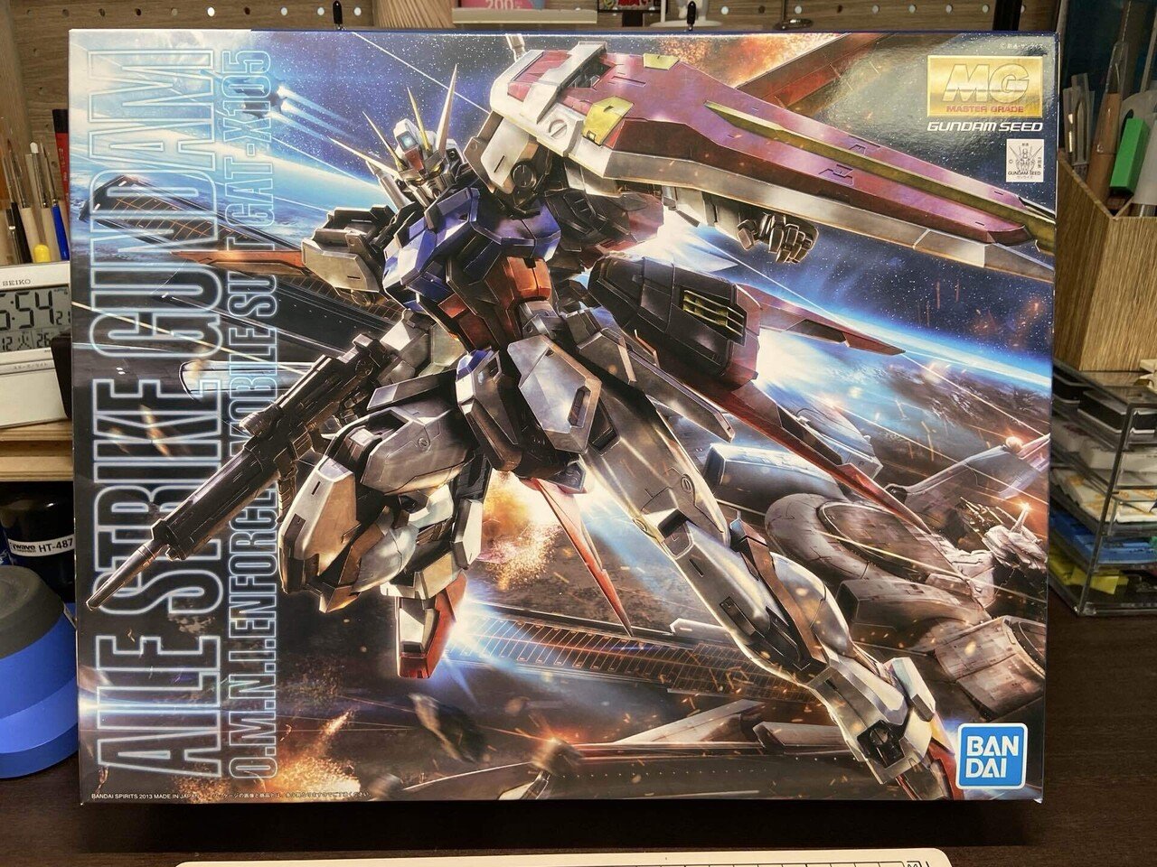 ガンプラMGエールストライクガンダム ver.rm　未組立 Amazon | バンダイ(BANDAI) MG 1/100 エールストライクガンダム
