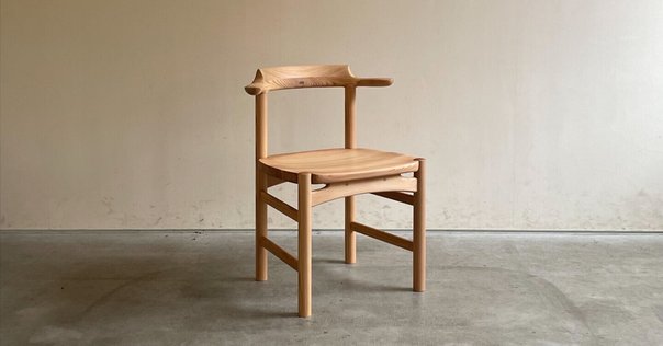 木の椅子JUN 藤本順正 Wood chair Junsei Fujimoto ｜ 木工家具