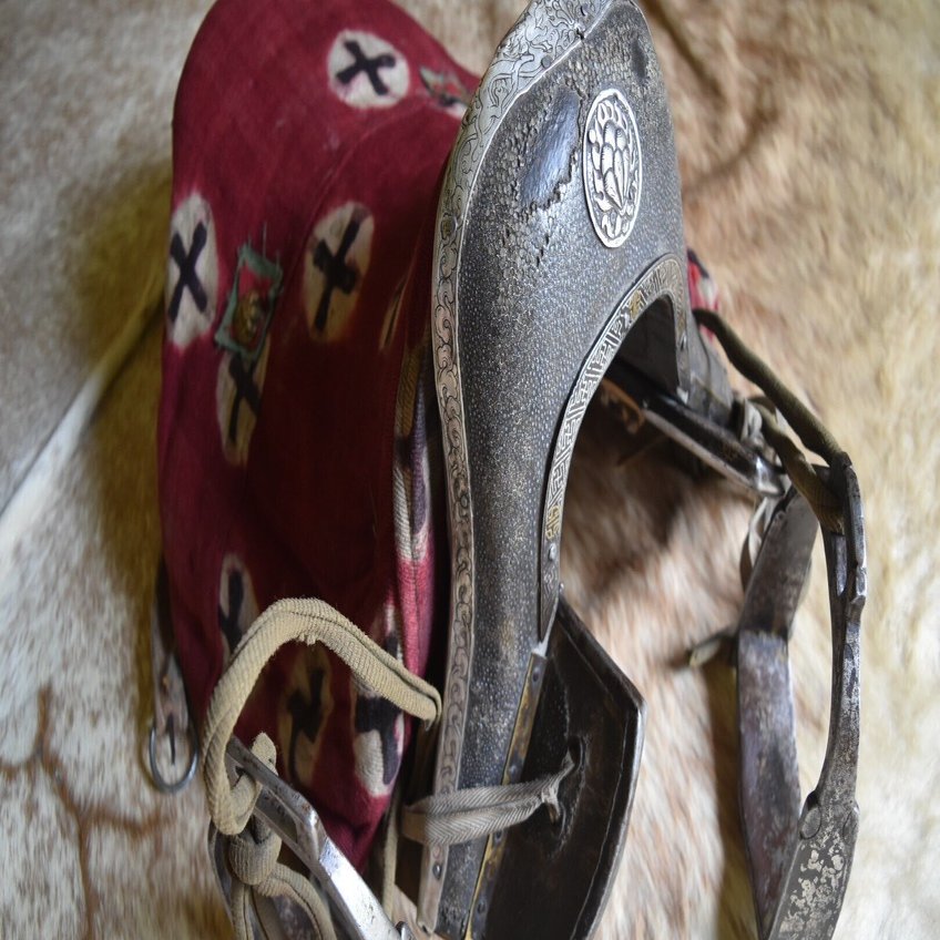 インド　ラダック　アンティーク民芸品 ラダックのアンティーク 風景写真を添えて。｜喜八