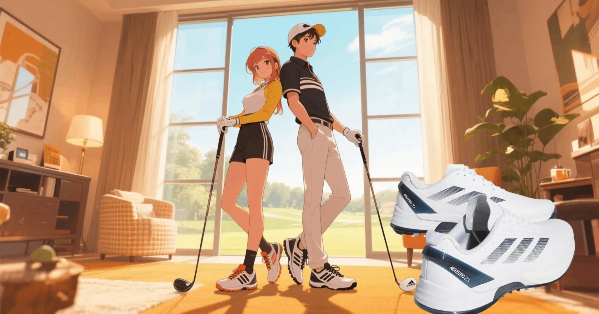 ゴルフが変わる一足：アディダス Adizero ZG LO BOAの魅力｜nana