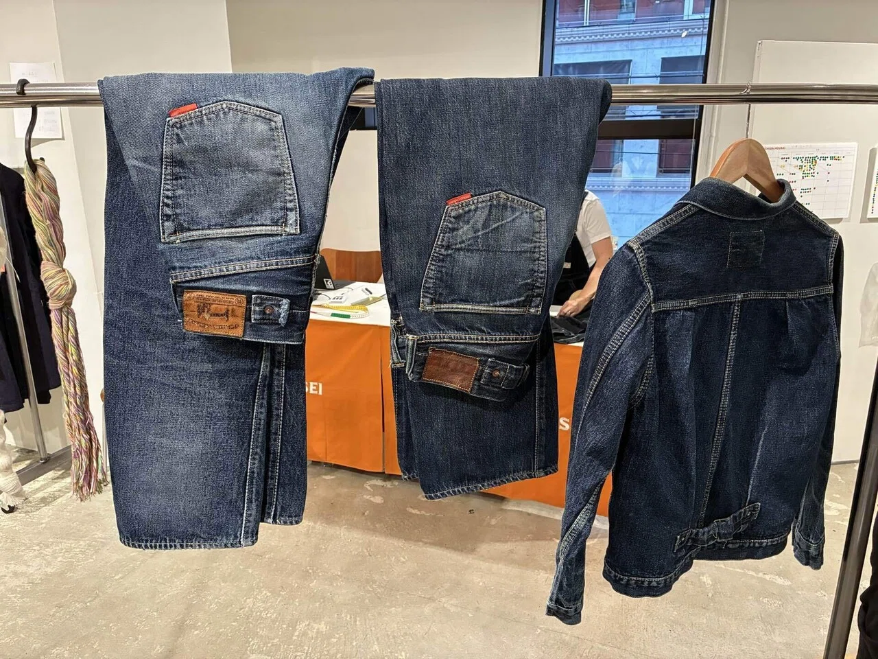 内田縫製のレインボーデニムに惚れた|ぽん 内田縫製のレインボーデニムに惚れた|ぽん