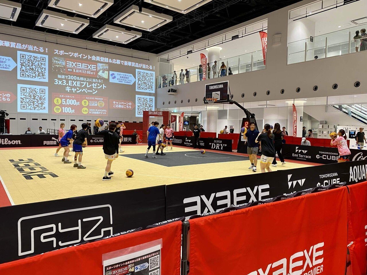 観戦！8月2日 3X3.EXE @エミテラス所沢 備忘録［酔狂自己満籠球備忘録