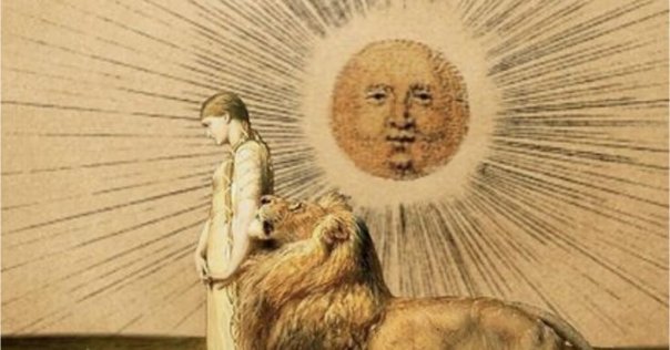 開運絵画　❀ライオンズゲート❀本日新月 8月8日はライオンズゲートと呼ばれる宇宙の扉が最大に開かれる