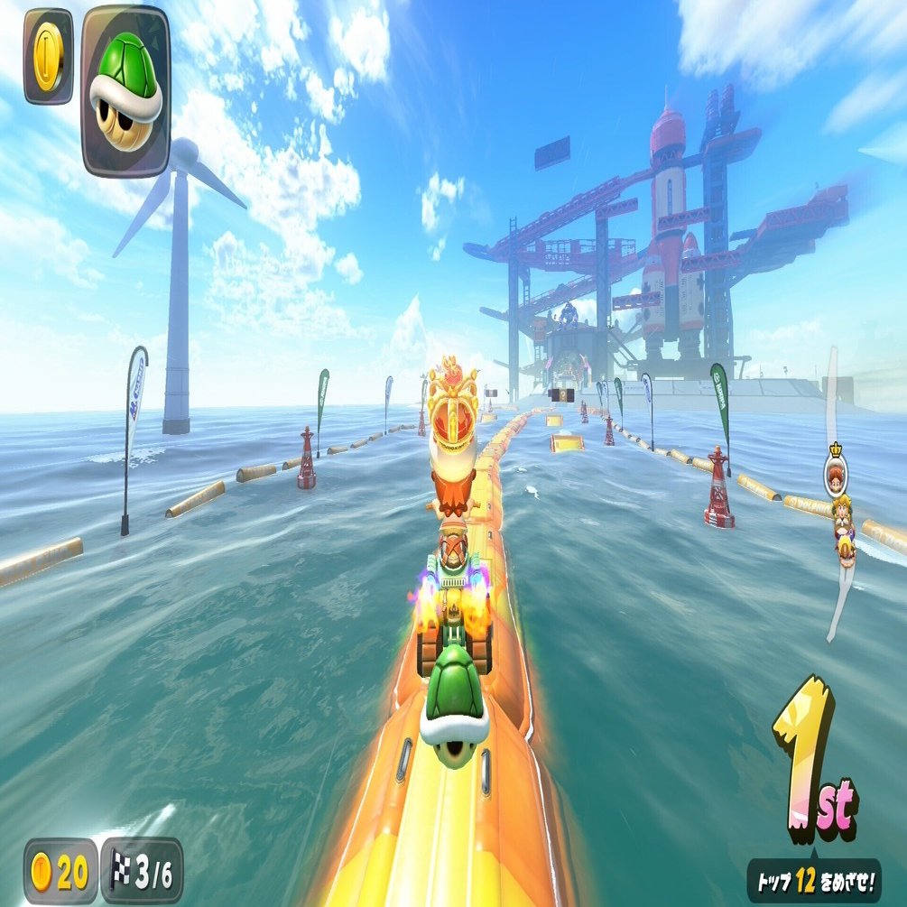 マリオカートワールド」サバイバル盛り上がり3セクション｜さんご