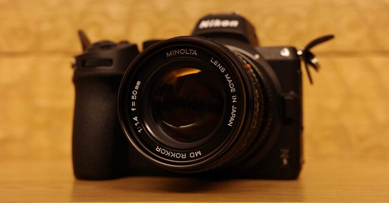 MINOLTA ミノルタ XD　MD ROKKOR 50mm 1:1.4付き オールドレンズ】レビュー：ミノルタ MC ROKKOR-PG 50mm F1.4 お