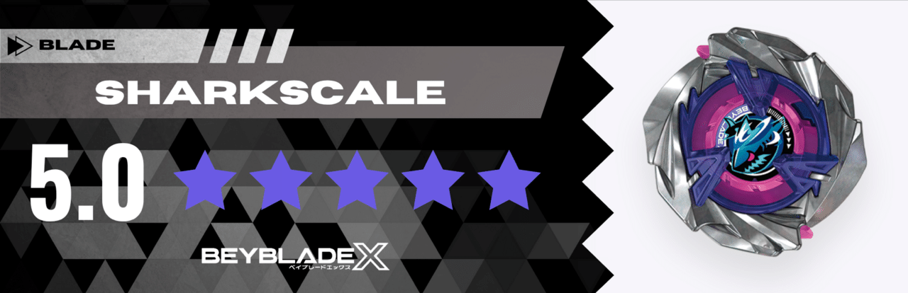 21_シャークスケイル ガチレビュー［ベイブレードX］｜サボサボ@S1