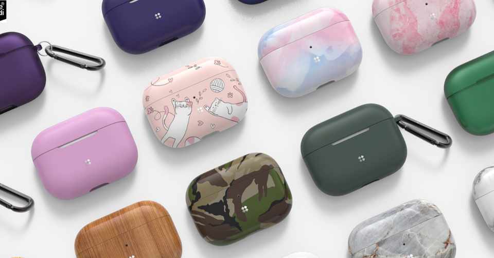 おしゃれなだけじゃない Apple Airpodspro対応ハードケース Kuturogian Note