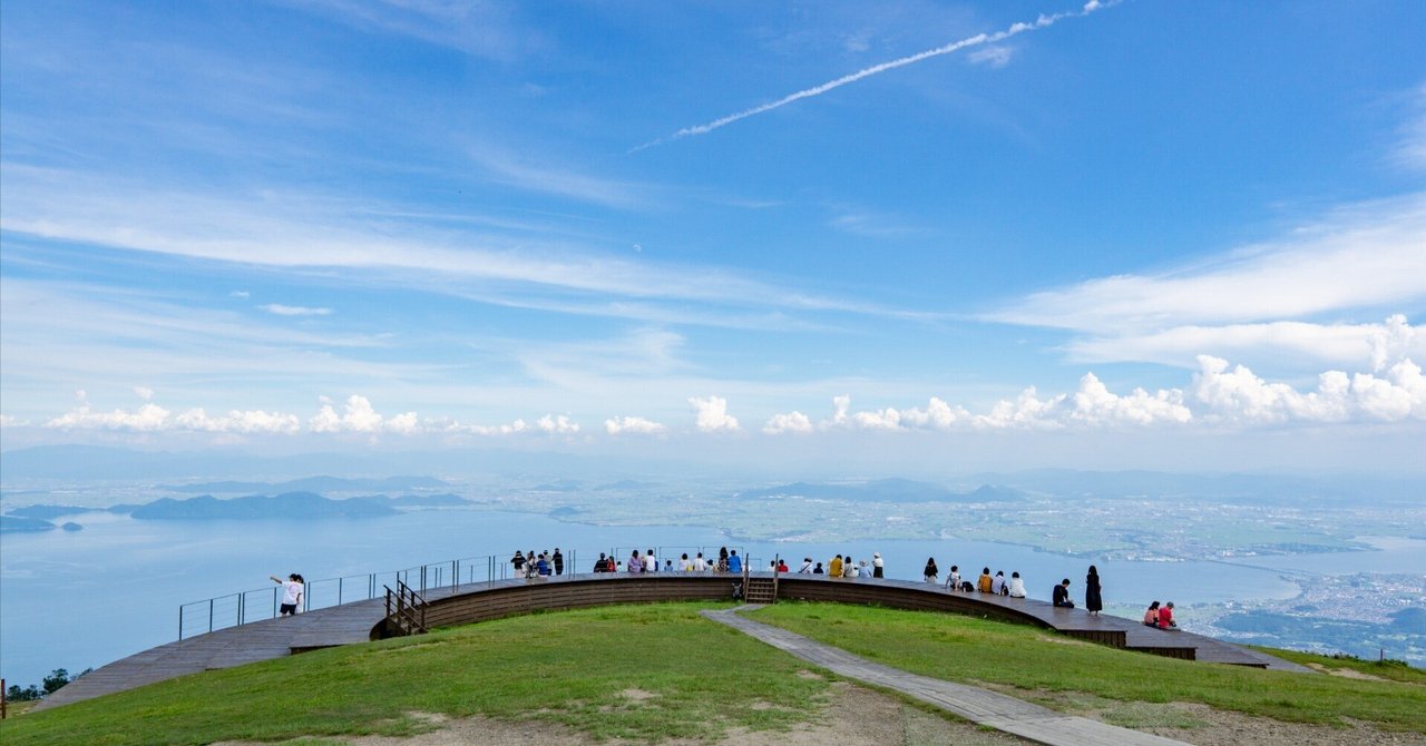 【滋賀】琵琶湖を一望！〜蓬莱山〜
