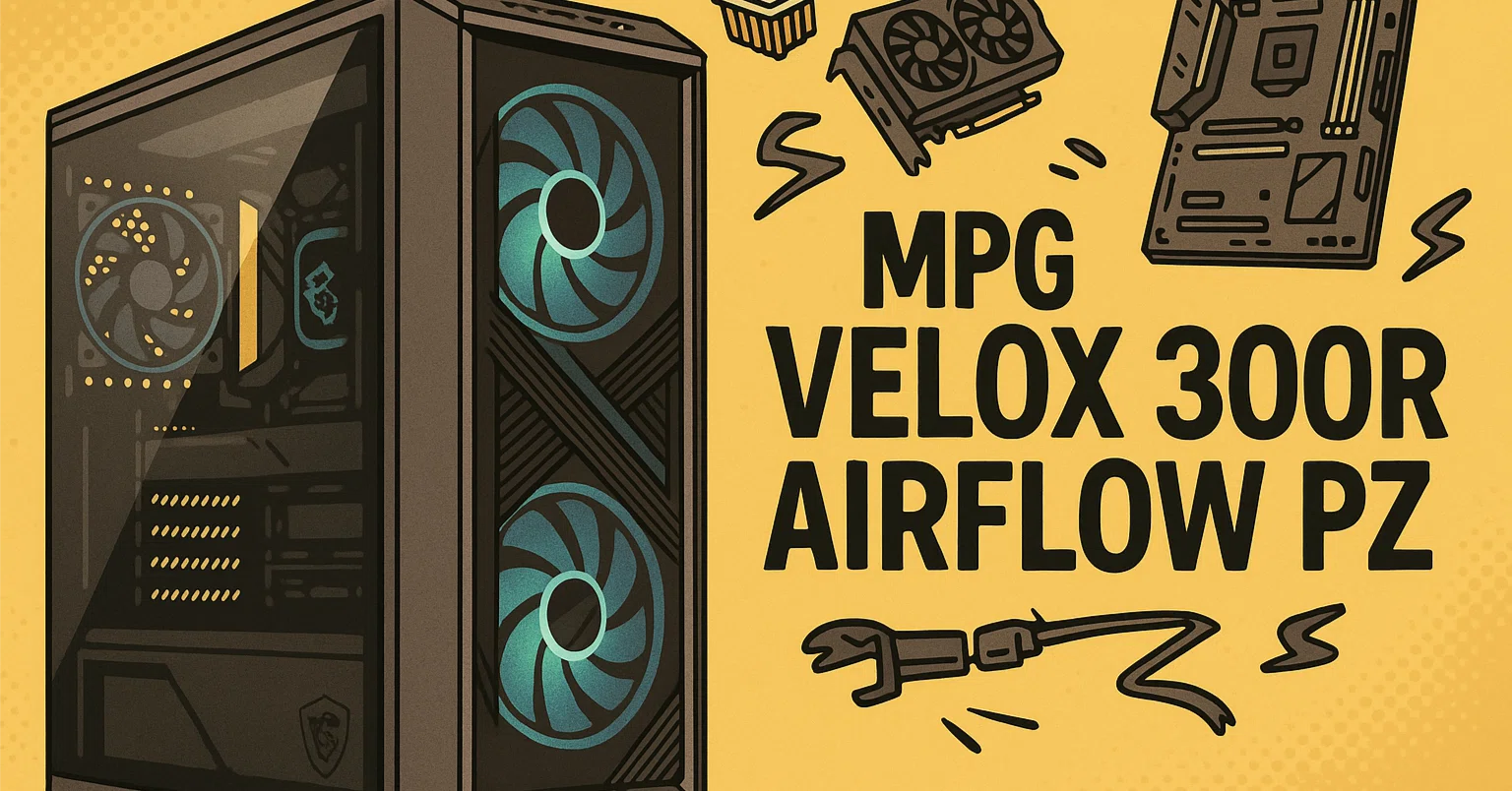 レビュー】最強のPCケース！冷える！静か！カッコいい！MSI「MPG VELOX