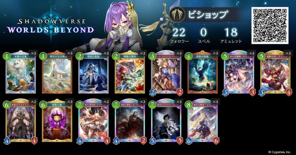 シャドウバースエボルヴ】第2弾！格安！疾走軸ウマ娘デッキを