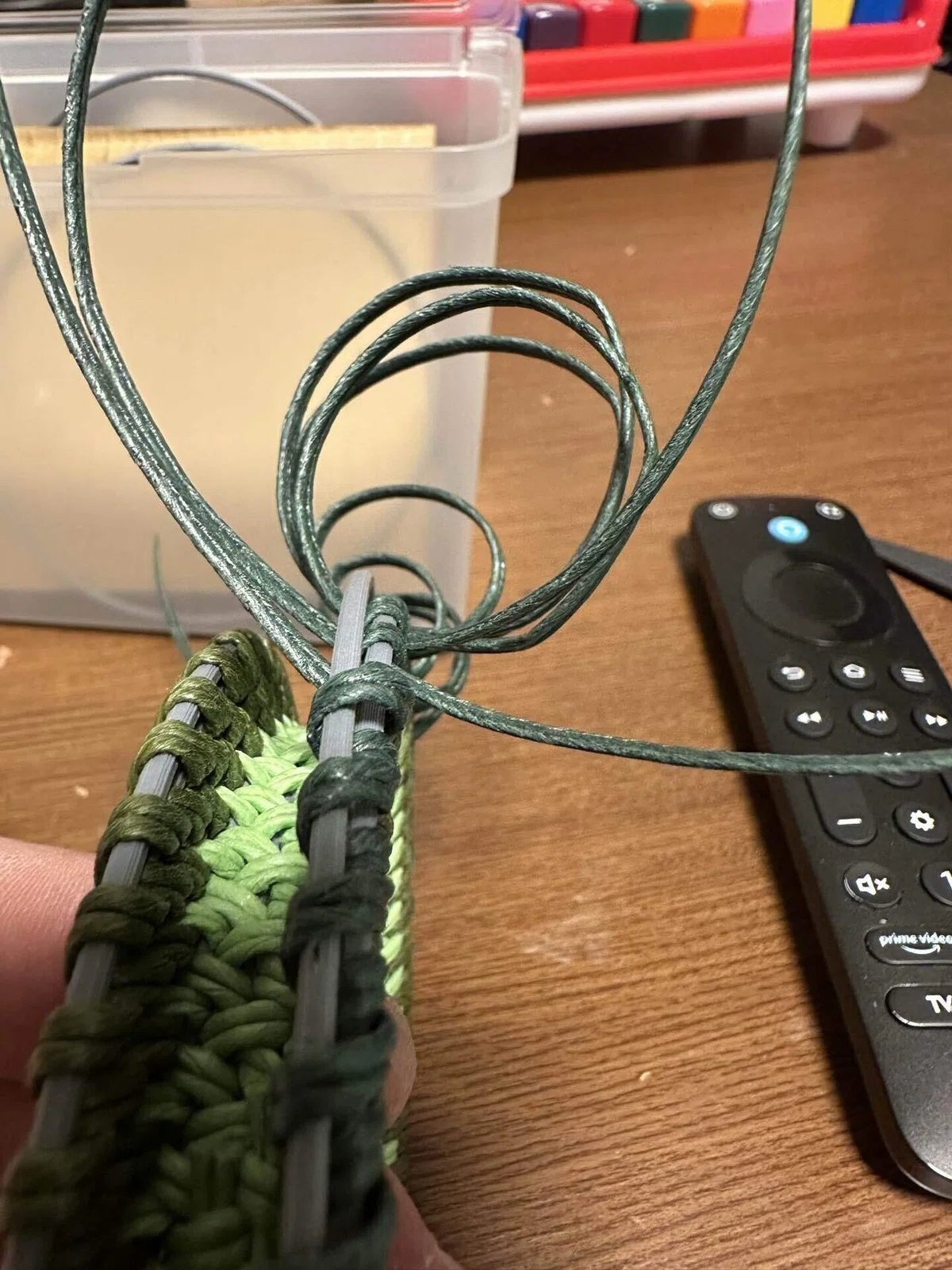 弓道 弦巻の作り方|まだら