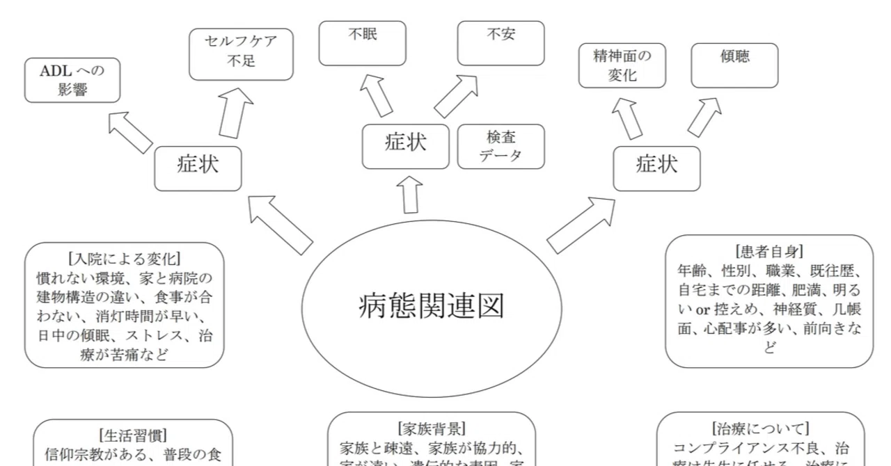 関連図のコツ（2025年版）｜タイパ重視の看護実習