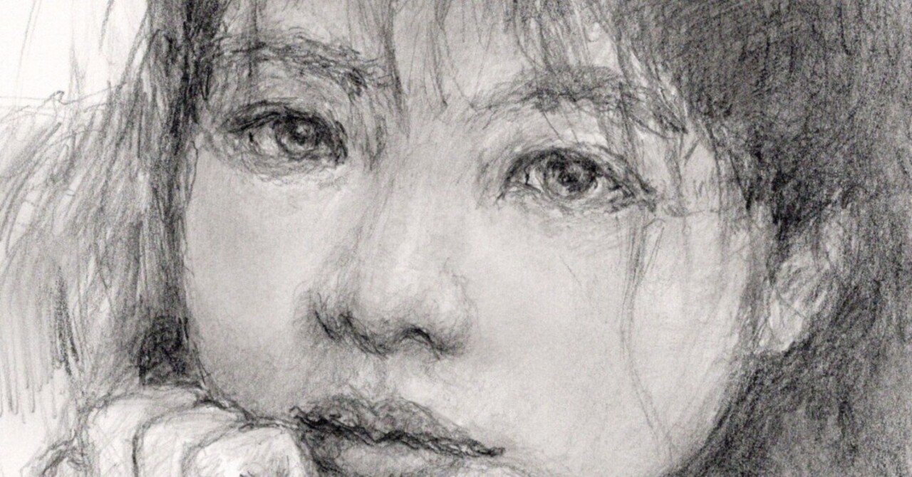 鉛筆で女の子の絵を描いてみた！｜Atelier Non