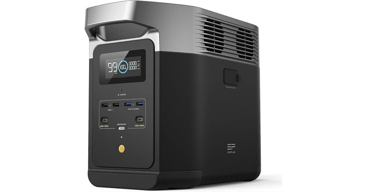 【新品未開封】EcoFlow ポータブル電源 DELTA 2 1,024Wh Amazon.co.jp: EcoFlow DELTA 2 ポータブル電源 NEW 1024Wh 大