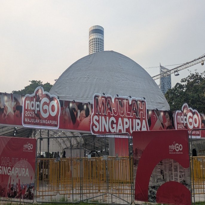 シンガポール　マーリー　独立60周年記念 シンガポール60周年当日、日本人の私から見て①｜Nunnun