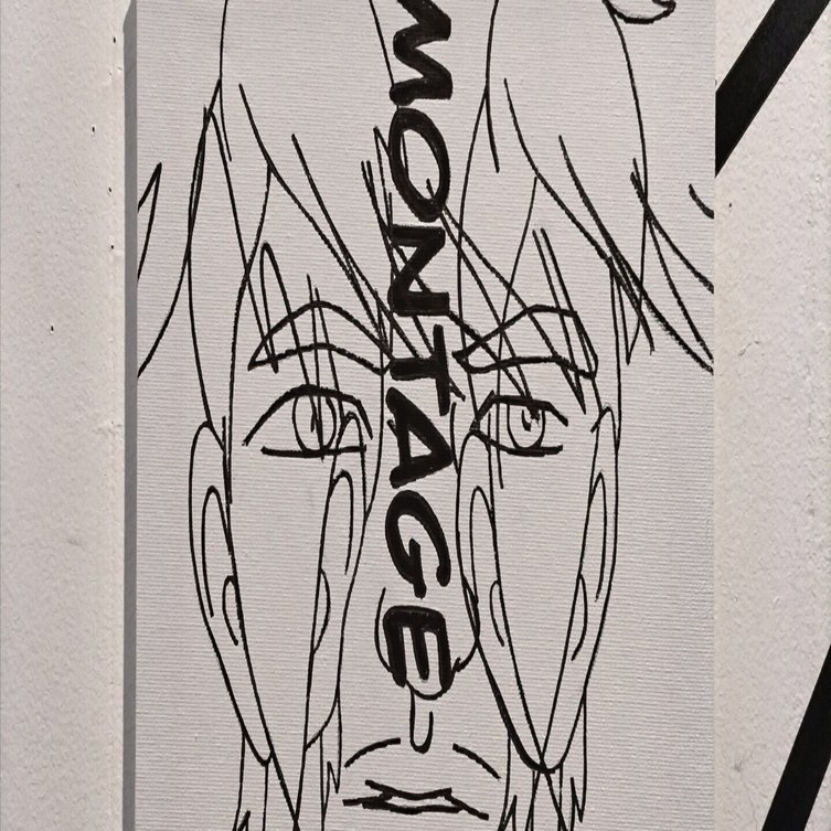 キャンバス画（油性ペン）MONTAGE2024／販売情報｜su_nosuke Art Log