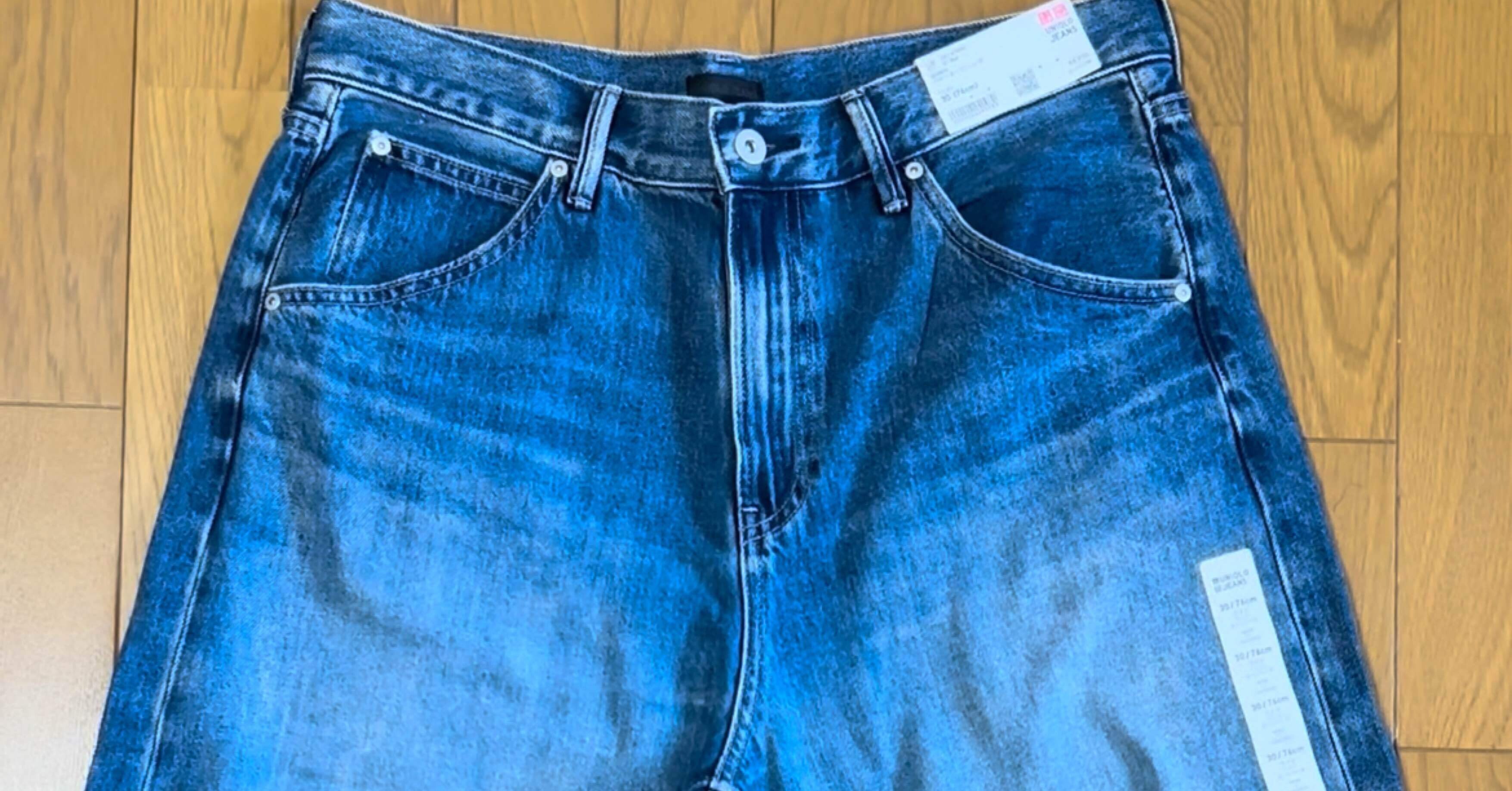 実際に買ってみた！UNIQLOバギーカーブジーンズ、リアルな着心地レポ｜yuu